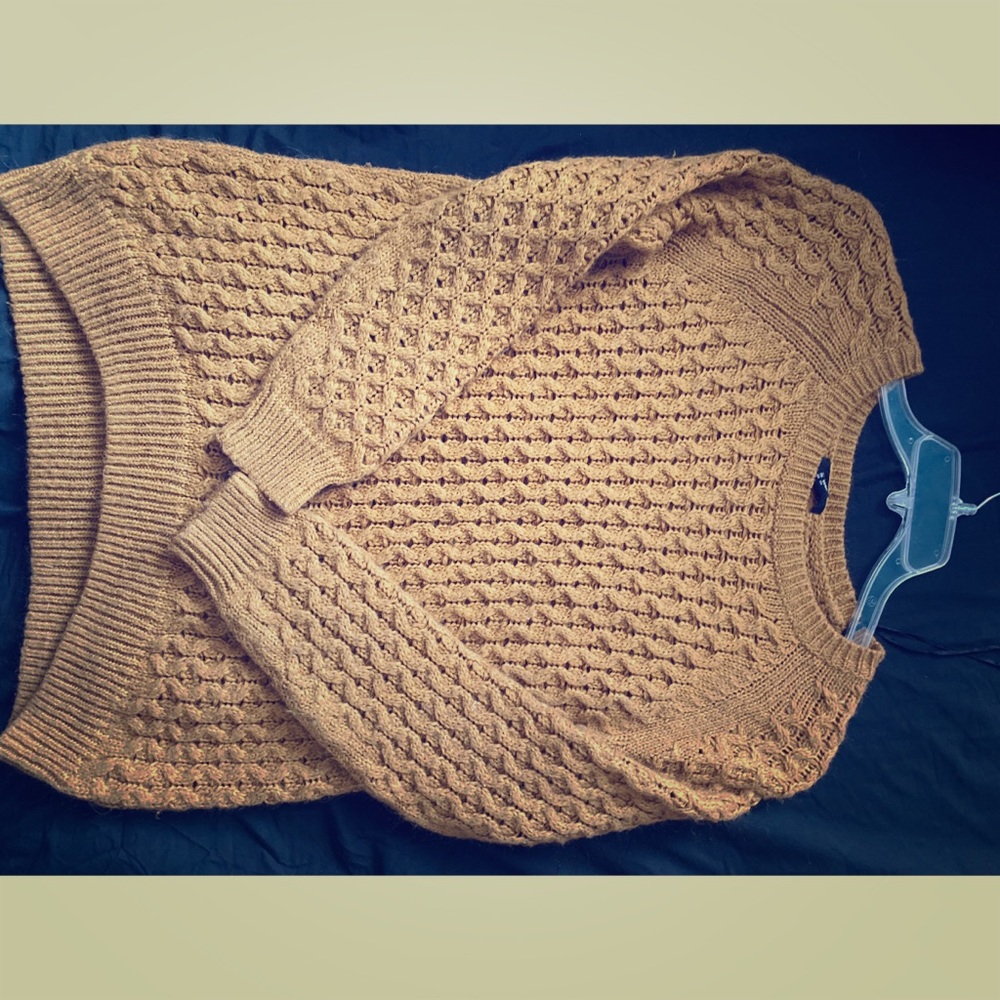 Mustard yellow sweater!